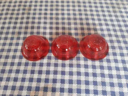 Lichtscheibe rot
