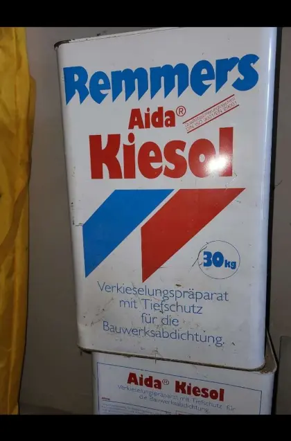 Kiesol Blechgebinde Bauwerksabdichtung