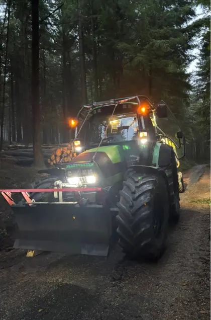 Deutz 1160 TTV Forstschlepper kompl. Ritter Umbau Rüfa