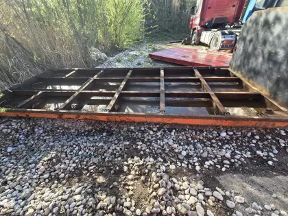 Baggerpritsche für Hakenlift