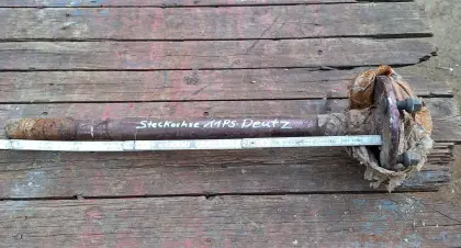 Neue Steckachse 11 PS Deutz