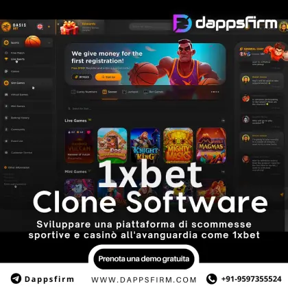1xBet Clone Script for Business Owners – Low Cost, High Grow