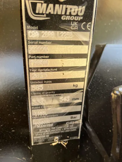 Verkaufe Manitou Schaufel 220 cm