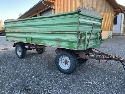 Brantner 2-Achs 2-Seitenkipper 6 t