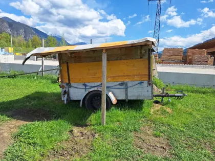 Anhänger, Unterstand, Stall