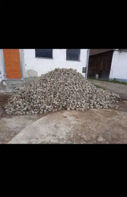 Kopfsteinpflaster Granitpflastersteine