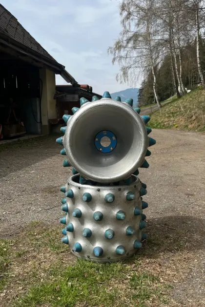 Brielmaier Stachelwalzen Alu 4-reihig