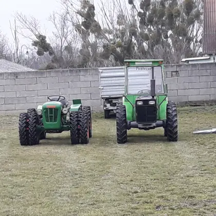 HOLDER A-20 mit MWM Motor und Zwillingsbereifung