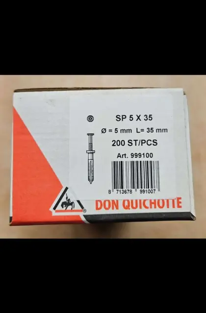 Nageldübel SP 5x35 14 Stk. vorhanden!
