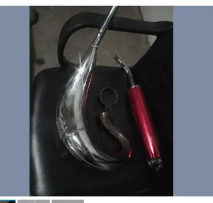 Radical Racing Auspuff