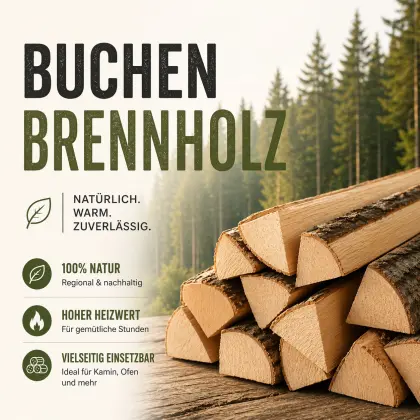 Buchenbrennholz