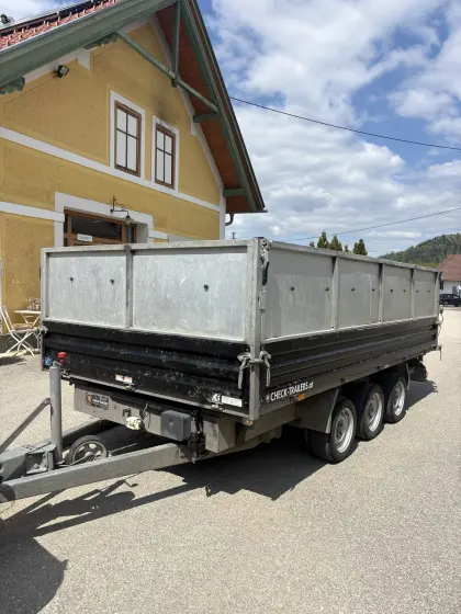 Humbaur 3-Achs Kipper 3.5 t – Top Zustand – sofort einsatzbereit