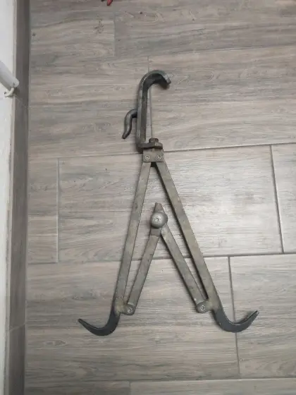 Rohrbahnhaken zum Spreizen