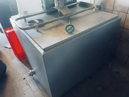 Milchtank mit Kühlung