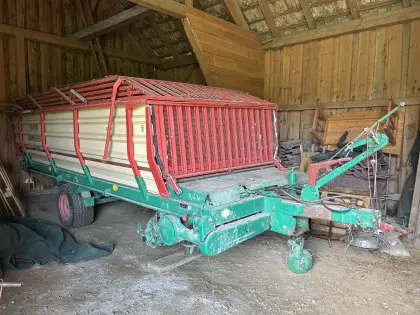 Ladewagen Steyr Hamster 432