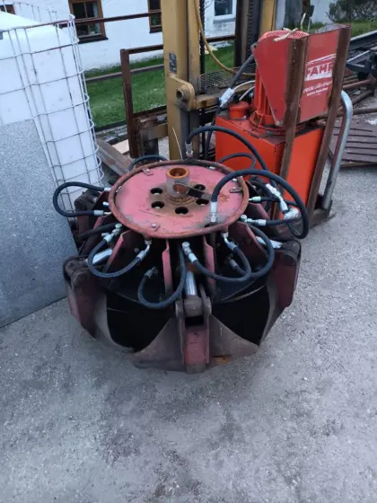 Schrottgreifer, 6-Schalengreifer