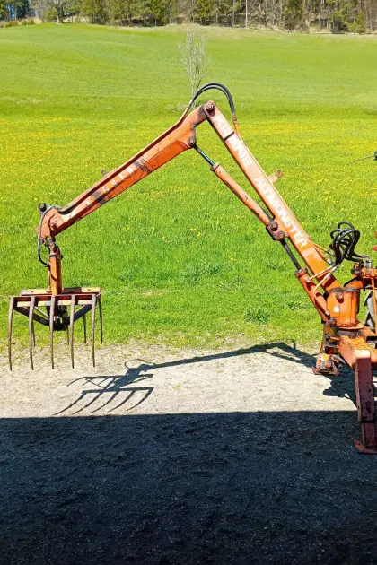 Moser Mistkran/Heckbagger