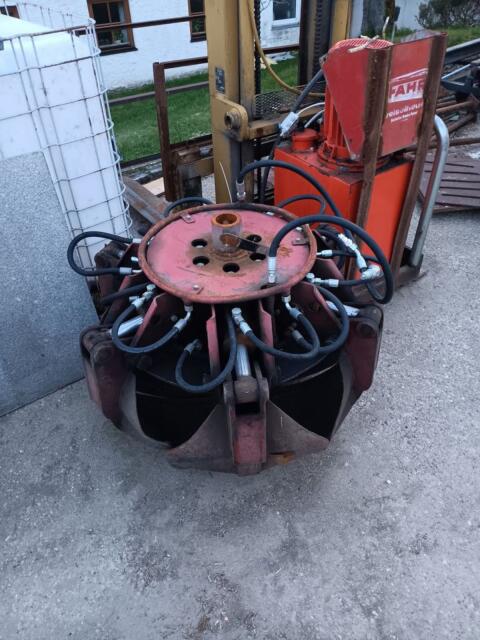 Schrottgreifer, 6-Schalengreifer