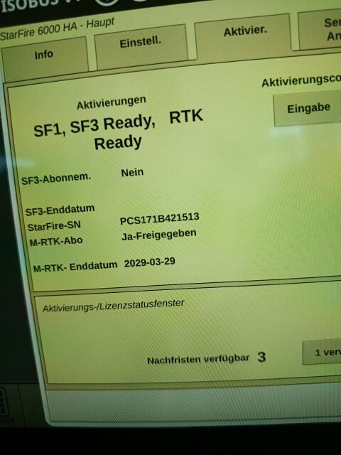 John Deere StarFire 6.000 mit M-RTK