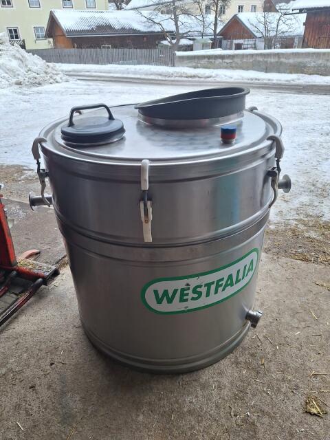 Westfalia Milchtank 350 l mit Westfalia Kühlung