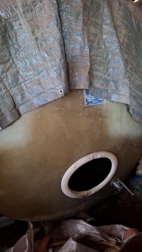 Resistan Polyester Tank 10.000 l liegend