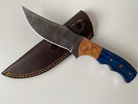 Handgemachtes Jagdmesser aus Edelstahl 23 cm