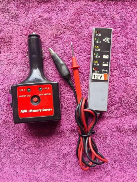 Batterietester und Safestick
