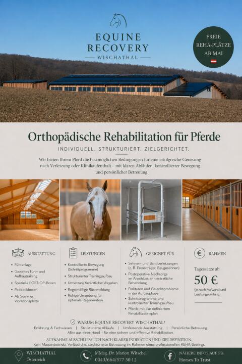 REHA-Plätze für Pferde