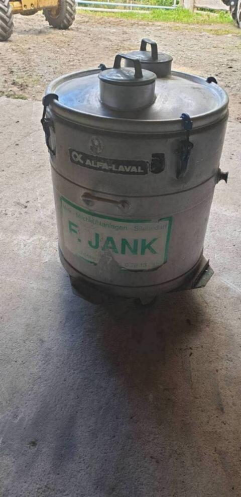 Milchtank mit Kühlung