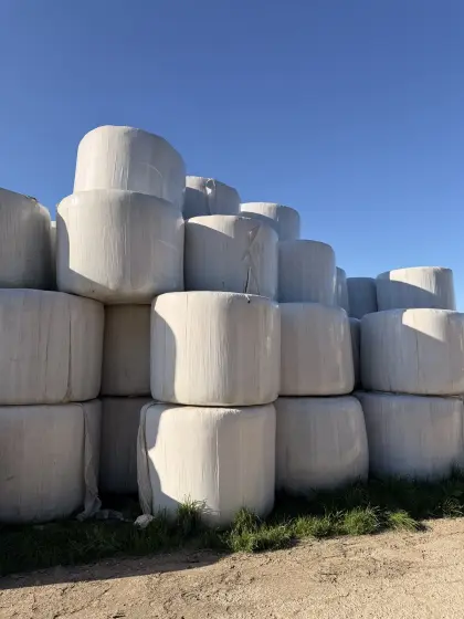 Strohballen zu verschenken