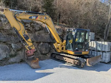 Minibagger Cat 308D, kein Takeuchi, Kubota Cat 308D