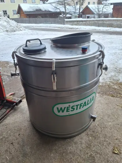 Westfalia Milchtank 350 l mit Westfalia Kühlung