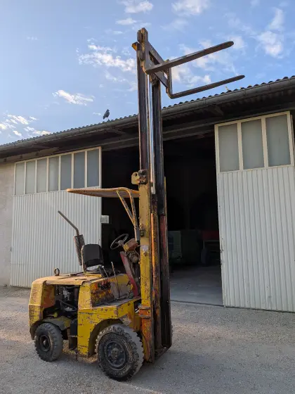 IRION Dieselstapler, Duplex, 3,6 m Hubhöhe