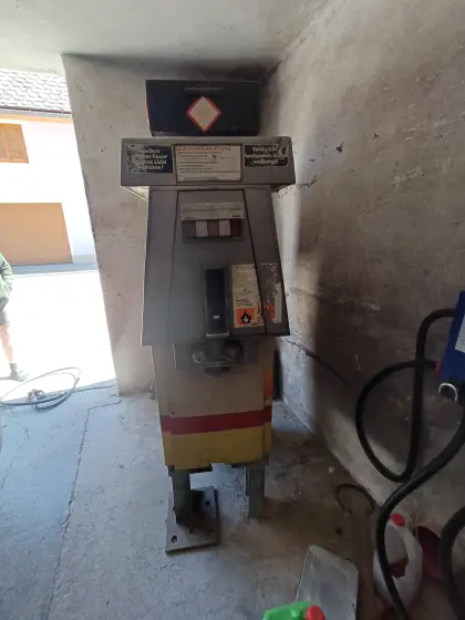 Verkaufe Shell Zapfsäule Octan-Dirigent