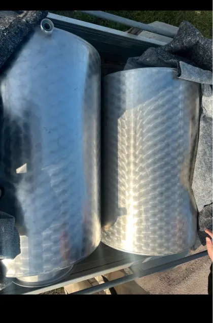 Edelstahl-Tanks 225 l für Schnaps/Wein