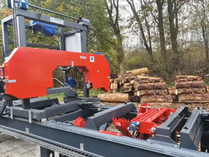 HBS 96 S mit Hydraulik Hartenberger Blockbandsäge, Sägewerk