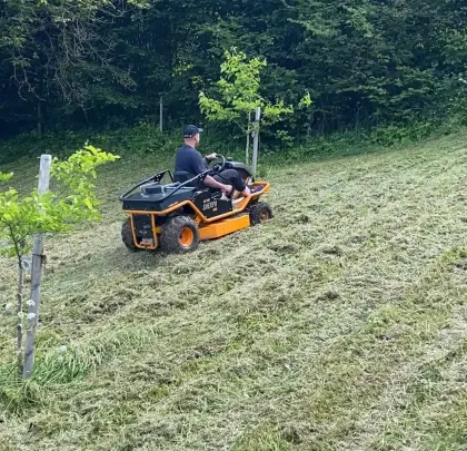 Mähen, Mulchen, Landschaftspflege, Sherpa, Streuobstwiese, AS Sherpa 940
