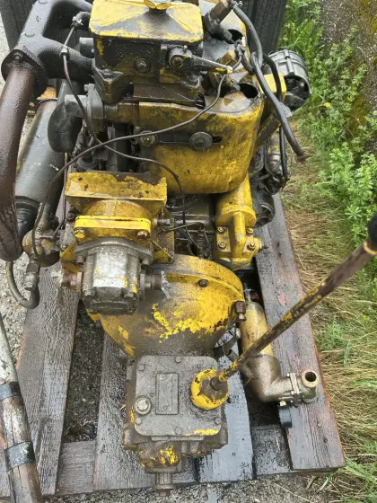 2-Zylinder Dumper Motor, Getriebe
