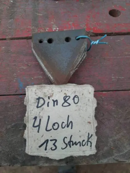 DIN 80 Klingen, 4-Loch