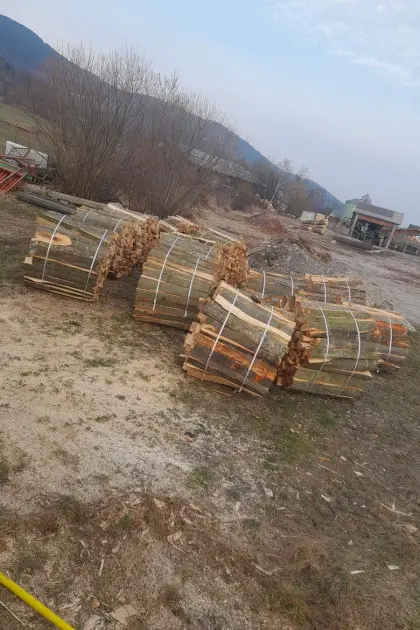 Buchen- und Birkenbrennholz