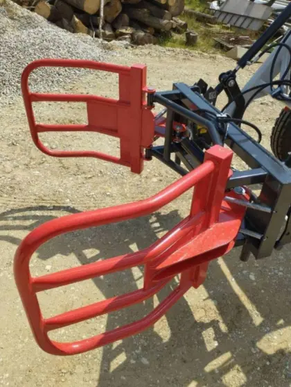 Aktion Rundballenzange Frontlader Ballenzange Weidemann