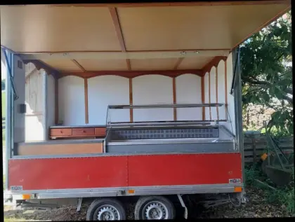 Verkaufsanhänger für Direktvermarktung