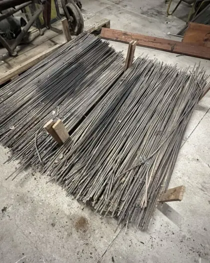 Weingartenstecken Torstahl Eisen 8 mm