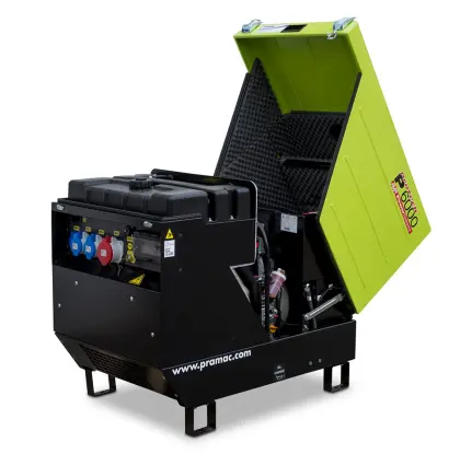 Pramc Stromaggregat Dieselmotor, Schalldämmung, Elektrostart