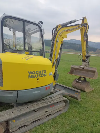 Wacker Neuson 38Z3, EZ 38 Bagger mit Powertilt