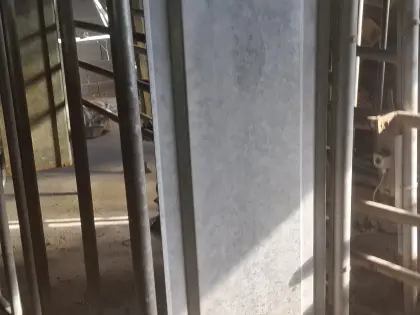 GEA Melkstand 5er Tandem mit 2 Zentraleingängen