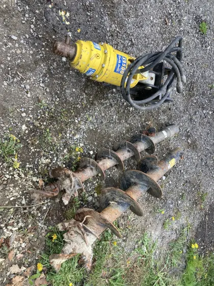 Erdbohrer für Minibagger