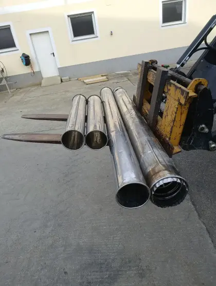 Teleskoprohr Silofräse