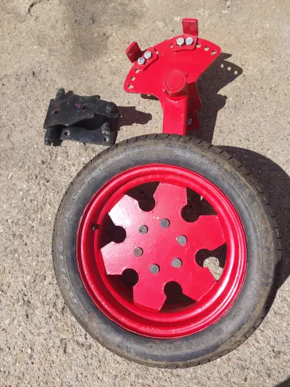 Stützrad für Pflug