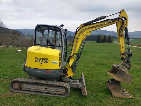 Wacker Neuson 38Z3, EZ 38 Bagger mit Powertilt